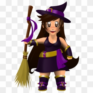 Free Witches Broom Clipart - Cartoon, HD Png Download