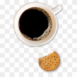 From The Heart Brochures Coffee And Biscuit - Png Coffee Top View, Transparent Png