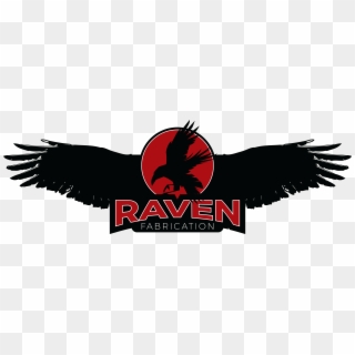 Raven Logo With Long Wings - Raven Logo, HD Png Download