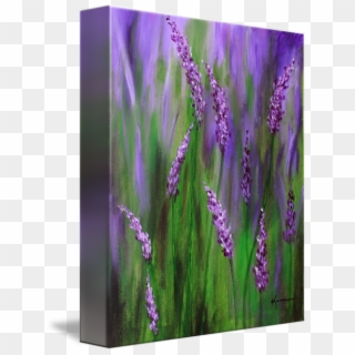 Lavender Garden By Kume Bryant - Easy Beginner Acrylic Flower Painting, HD Png Download