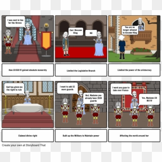 Absolute Monarch Comic Strip - Monarchy In A Comic Strip, HD Png Download