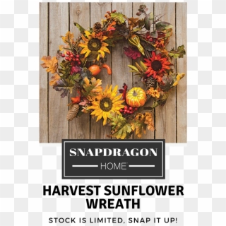 Vibrant Wreath For Fall Includes A Mixture Of Berries, - Hard Hats Must Be Worn, HD Png Download