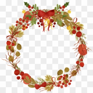 Wreath Berry Fall Holiday Decoration - Rosa Canina, HD Png Download