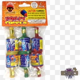 Zoom - Champagne Party Poppers Png, Transparent Png