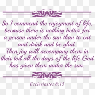 15 So I Commend The Enjoymentâ€¦ Vinyl Decal Sticker - Bastia 1905, HD Png Download