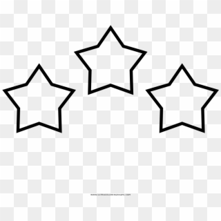 Star Ratings Coloring Page - Line Art, HD Png Download