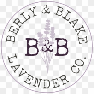 Berly & Blake Lavender Company Homemade Lavendar Essential - Circle, HD Png Download