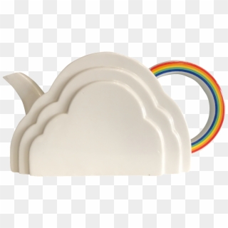 This Teapot Is The Cutest Object Ever It Is A Vintage - Vandor Rainbow Teapot, HD Png Download