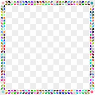 Abstract Frame Png - Coloridas Moldura Infantil, Transparent Png