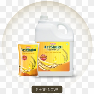 Arishakti Is Physical Refined Rice Bran Oil Good In - Bottle, HD Png Download