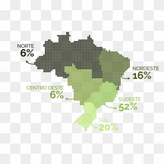 Img Mapa Do Brasil - Acidentes De Transito 2018, HD Png Download