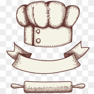 Chef Logo, Bakery Logo, Chefs, How To Draw Hands, Hand - Cuando Es El Dia Internacional Del Chef, HD Png Download