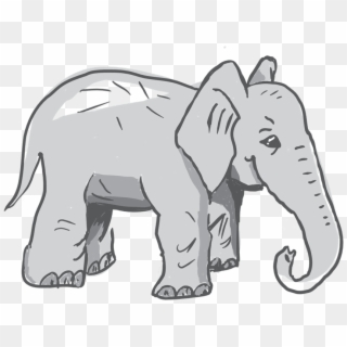 Elephant, Agile, Animal, Sketch, Requirements, Story - Animal Sketch, HD Png Download