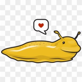 Optimized Banana Slug Hq Cliparts - Cartoon Transparent Banana Slug, HD Png Download