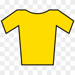 File - Jersey Yellow - Svg - Yellow Jersey, HD Png Download