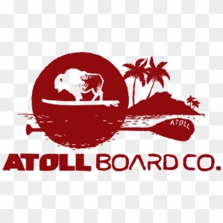 Atoll Tropics Unisex Hoodie Atoll Boards Inflatable - Graphic Design, HD Png Download