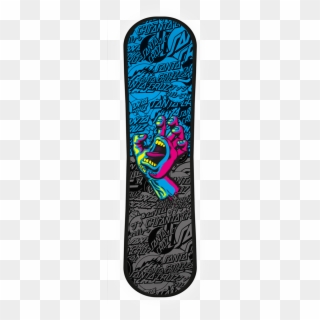 Gallery - Screaming Hand Snowboard, HD Png Download