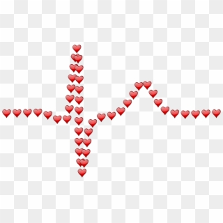 This Free Icons Png Design Of Ecg Of Hearts - Heart, Transparent Png