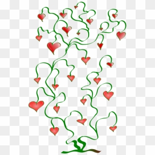 Tree Of Hearts - Vector Graphics, HD Png Download