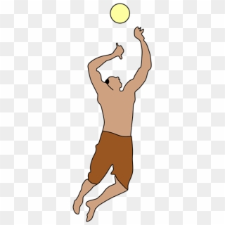 People Playing Volleyball Png, Transparent Png