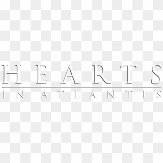 Hearts In Atlantis - Line Art, HD Png Download