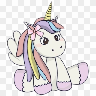 #cute #babyunicorn #unicorn #unicorns - Desenho De Pokemon A Mao, HD Png Download