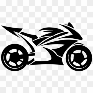 Motorcycle Motorbike Bumper - Dibujos De Motos Ninjas, HD Png Download