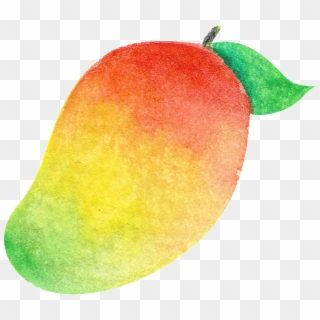 This Graphics Is Watercolor Hand Painted Color Gradient - Mango, HD Png Download
