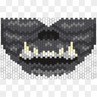 Creepy Monster Kandi Mask Bead Pattern - Batman, HD Png Download