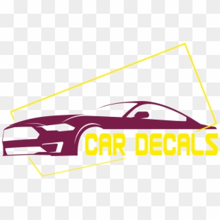 Car Decals Baby On Board - Sports Sedan, HD Png Download