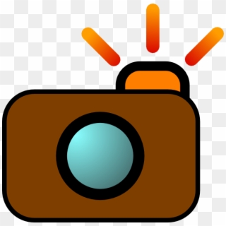 Camera Brown Svg Clip Arts 600 X 594 Px - Clip Art, HD Png Download
