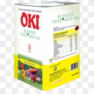 Oki Blended Vegetable Oil - Box, HD Png Download