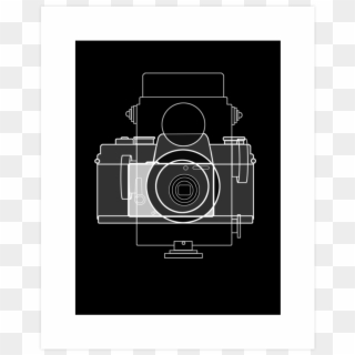 Age Of Camera Art Print - Circle, HD Png Download