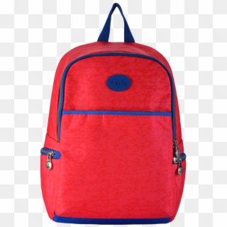 Red School Backpack For Girls - Bag, HD Png Download