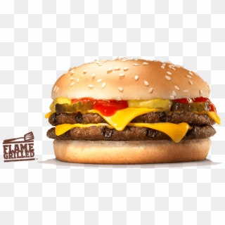 Cheeseburger Whopper Hamburger Big King Veggie Burger, HD Png Download