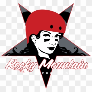 Rocky Mountain Rollergirls Denver's Original Women's - Rocky Mountain Rollergirls, HD Png Download