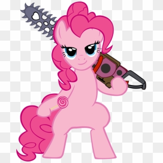 Astringe, Chainsaw, Crossover, Lollipop Chainsaw, Pinkie - Chainsaw Pony, HD Png Download