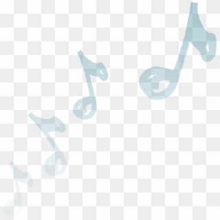 Blue Music Notes Png Blue Music Notes Faded 2blue Music - Tool, Transparent Png