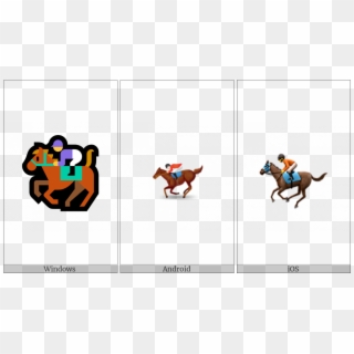 Horse Racing On Various Operating Systems - Animal Figure, HD Png Download