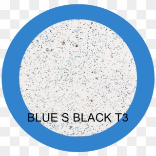 Blue S Black T3 - Circle, HD Png Download