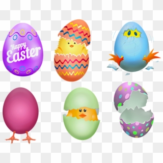 Gambar Telur Paskah Lucu, HD Png Download