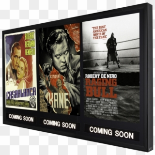 Door Mounted Triple Opening Led Poster Case , Png Download - Movie Poster Case Non Illuminated, Transparent Png