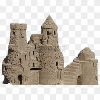 Free Png Sand Castle Png Image With Transparent Background - Sand Castle Transparent Background, Png Download