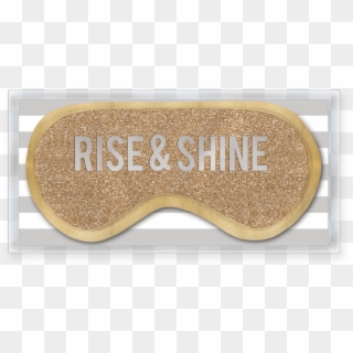 Rise & Shine Eye Mask - Glitter, HD Png Download