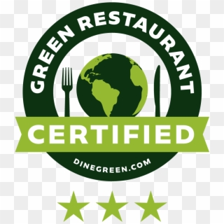 Green Restaurant Certified By Dinegreen - Gra Green Restaurant Association, HD Png Download