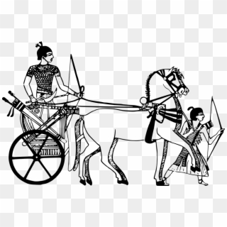 Carriage, Chariot, Charioteer, Egypt, Egyptian, War - Nagasena And The Chariot Story, HD Png Download