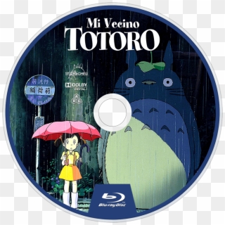 My Neighbor Totoro Bluray Disc Image - My Neighbor Totoro, HD Png Download