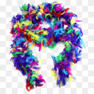 Feather Boa Png Photo - Lilac, Transparent Png