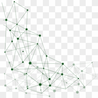 Connected Dots Png - Triangle, Transparent Png