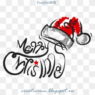Free Word Art Merry Christmas 82273 - Happy New Year Word Design, HD Png Download